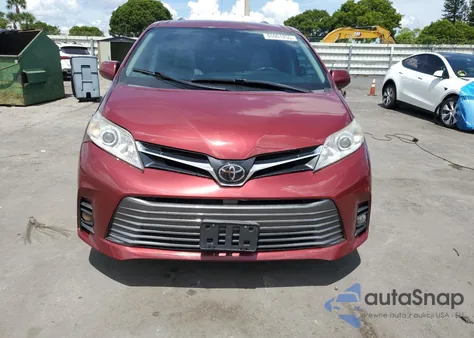 2018 Toyota Sienna Xle из США, поврежденный, VIN 5TDYZ3DC1JS919082